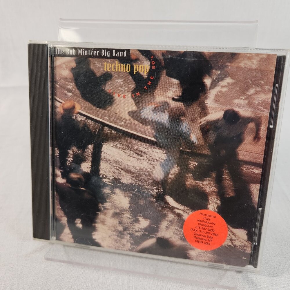 Bob Mintzer Big Band - Techno Pop (Live in the 90's) RARE Latin Jazz CD Disc NM